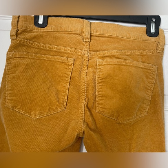 J Crew size 26 Yellow High Rise Skinny Corduroy - Picture 4 of 5